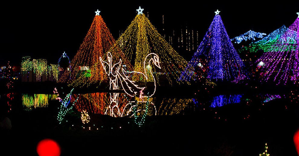 Ten Best Holiday Light Displays Happening Across the US