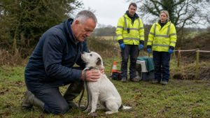 How a Little Terrier Named Cello Survived 48 Hours Underground